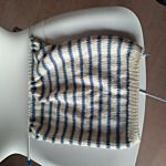 Productreview foto van klant - Lang Yarns Merino Plus - 134 licht jeansblauw - Merinowol Garen