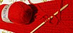 Productreview foto van klant - DROPS Alpaca Uni Colour - 3620 rood - Wol Garen