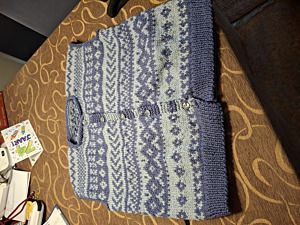 Productreview foto van klant - DROPS Alaska Uni Colour - 57 denimblauw - Wol Garen
