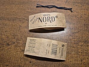 Productreview foto van klant - DROPS Nord Mix - 09 diepzee - Wol Garen