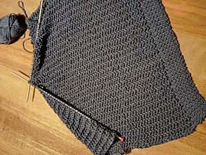 Productreview foto van klant - DROPS Paris Recycled Denim - 103 donkerblauw wash - Katoen Garen