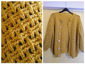 Productreview foto van klant - DROPS Soft Tweed Mix - 13 limoentaart - Wol Garen