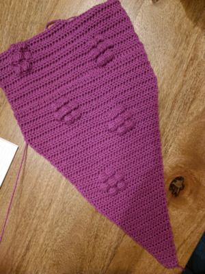 Productreview foto van klant - Lang Yarns Merino 150 - 266 violet - Merinowol Garen