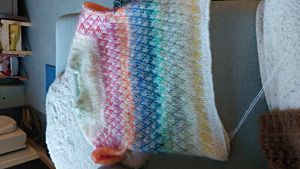 Productreview foto van klant - DROPS Kid-Silk Uni Colour - 10 grijs - Mohair Garen