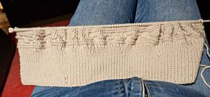 Productreview foto van klant - DROPS Merino Extra Fine Uni Colour - 50 lichtbeige - Wol Garen