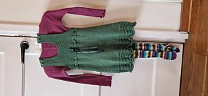 Productreview foto van klant - DROPS Cotton Merino Uni Colour - 11 bosgroen - Wol/Katoen Garen