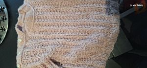 Productreview foto van klant - Katia Concept Alpaca Silver - 252 lichtroze met zilver - Glans Garen