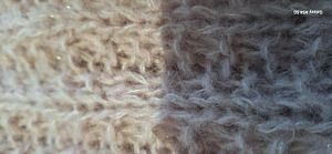 Productreview foto van klant - Katia Concept Alpaca Silver - 252 lichtroze met zilver - Glans Garen