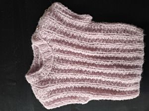 Productreview foto van klant - DROPS Brushed Alpaca Silk Uni Colour - 12 poederroze - Wol Garen