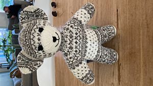 Productreview foto van klant - DROPS Alpaca Mix - 9020 zeer lichtgrijs - Wol Garen