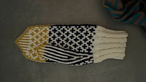 Productreview foto van klant - DROPS Merino Extra Fine Uni Colour - 30 mosterd - Wol Garen
