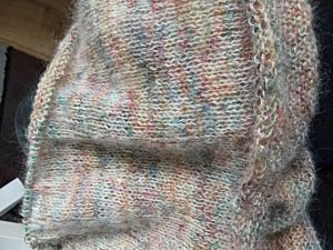 Productreview foto van klant - DROPS Kid-Silk Uni Colour - 01 naturel - Mohair Garen