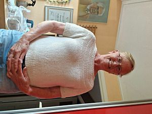 Productreview foto van klant - DROPS Belle Uni Colour - 13 donker denimblauw - Katoen Garen