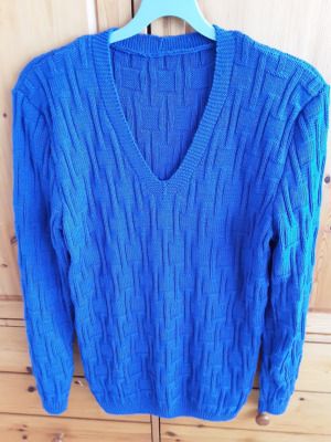 Productreview foto van klant - DROPS Baby Merino Uni Colour - 33 electroblauw - Wol Garen