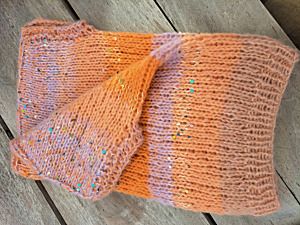 Productreview foto van klant - DROPS Brushed Alpaca Silk Uni Colour - 37 zoete abrikoos - Wol Garen