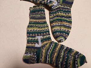 Productreview foto van klant - DROPS Fabel Print - 542 groen - Wol Garen