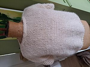 Productreview foto van klant - DROPS Brushed Alpaca Silk Uni Colour - 01 naturel - Wol Garen