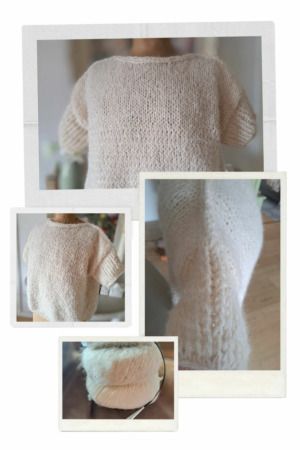 Productreview foto van klant - DROPS Sky Uni Colour - 01 wit - Wol Garen