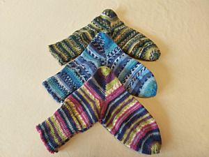 Productreview foto van klant - DROPS Fabel Print - 522 turkoois/blauw - Wol Garen