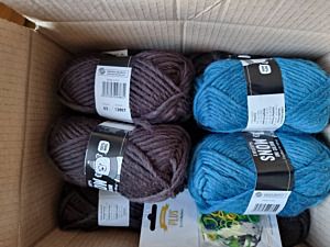 Productreview foto van klant - DROPS Snow / Eskimo Uni - 31 pastelblauw - Wol Garen