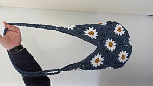 Productreview foto van klant - DROPS Paris Recycled Denim - 103 donkerblauw wash - Katoen Garen