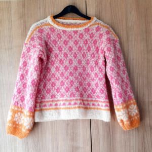 Productreview foto van klant - DROPS Brushed Alpaca Silk Uni Colour - 01 naturel - Wol Garen