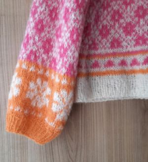 Productreview foto van klant - DROPS Brushed Alpaca Silk Uni Colour - 01 naturel - Wol Garen