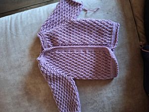 Productreview foto van klant - DROPS Merino Extra Fine Uni Colour - 36 amethist - Wol Garen