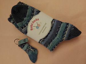Productreview foto van klant - DROPS Fabel Print - 522 turkoois/blauw - Wol Garen