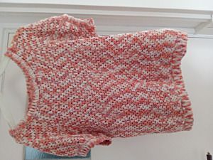 Productreview foto van klant - Haakpatroon Beez Truitje - Top down gehaakt met raglan - Ann @crochetknitting_beez