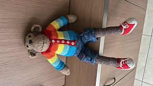 Productreview foto van klant - Scheepjes Stone Washed - 801 moon stone - Katoen Garen