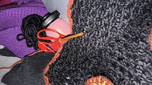 Productreview foto van klant - DROPS Snow / Eskimo Uni - 02 zwart - Wol Garen