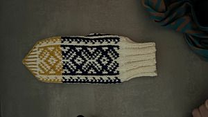 Productreview foto van klant - DROPS Merino Extra Fine Uni Colour - 30 mosterd - Wol Garen