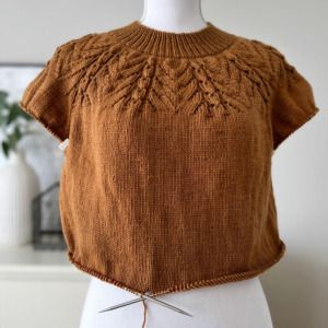 Productreview foto van klant - DROPS Daisy Uni Colour - 12 caramel - Merino Garen