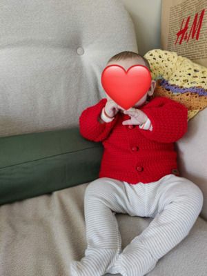Productreview foto van klant - Katia Concept Merino Sport - 04 rood - Wol Garen
