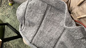 Productreview foto van klant - DROPS Baby Merino Mix - 19 grijs - Wol Garen