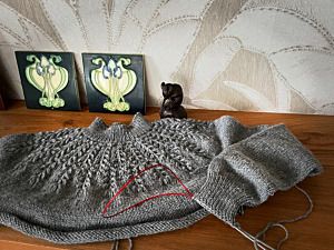 Productreview foto van klant - DROPS Lima Mix - 9015 grijs - Wol Garen
