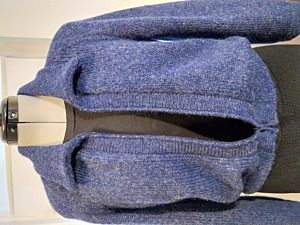 Productreview foto van klant - DROPS Air Mix - 09 marineblauw - Wol Garen