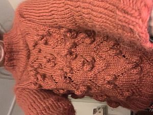 Productreview foto van klant - DROPS Snow / Eskimo Uni - 07 oranje - Wol Garen