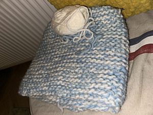 Productreview foto van klant - DROPS Snow / Eskimo Uni Colour - 01 naturel - Wol Garen