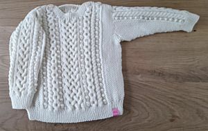 Productreview foto van klant - DROPS Baby Merino Uni Colour - 02 naturel - Wol Garen