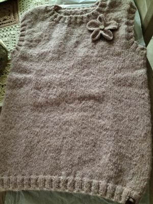 Productreview foto van klant - DROPS Sky Uni Colour - 18 poederroze - Wol Garen