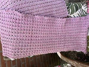 Productreview foto van klant - DROPS Alpaca Uni Colour - 9035 bevroren lavendel - Wol Garen