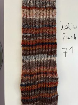 Productreview foto van klant - Katia Funk - 74 multicolor - Fantasiegaren