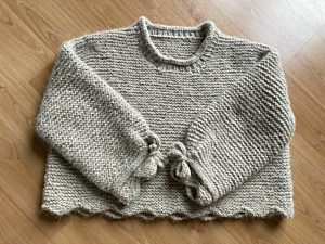 Productreview foto van klant - DROPS Brushed Alpaca Silk Uni Colour - 04 lichtbeige - Wol Garen