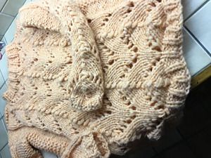 Productreview foto van klant - DROPS Air Uni Colour - 54 zoete abrikoos - Wol Garen