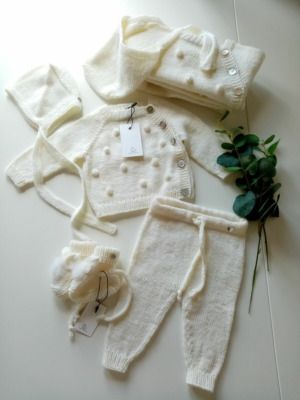 Productreview foto van klant - DROPS Baby Merino Uni Colour - 01 wit - Wol Garen