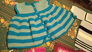 Productreview foto van klant - DROPS Baby Merino Uni Colour - 14 lila - Wol Garen