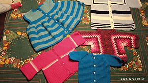 Productreview foto van klant - DROPS Baby Merino Uni Colour - 14 lila - Wol Garen