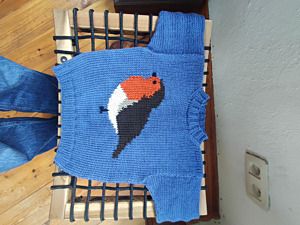 Productreview foto van klant - DROPS Merino Extra Fine Uni Colour - 13 stormblauw - Wol Garen
